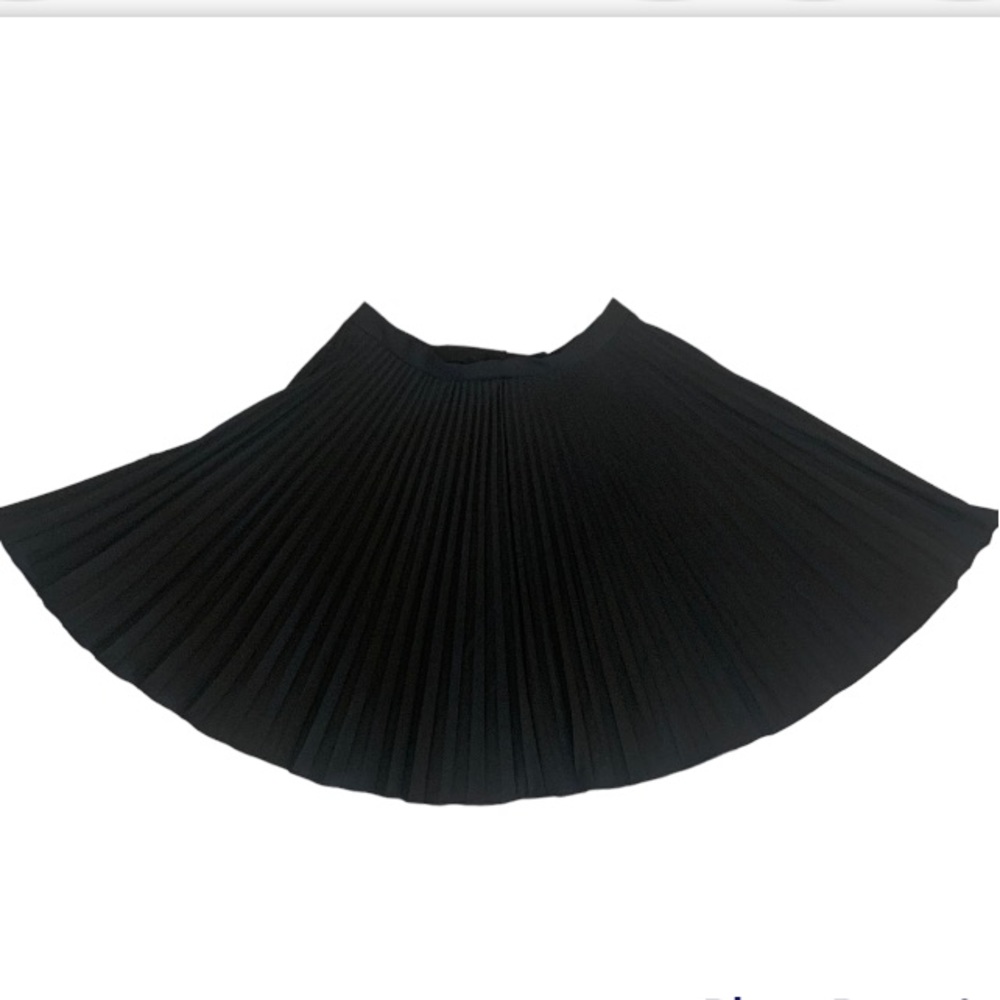 Antonio Melani BLAIN women Black Pleated Mini Skirt 6 NWT